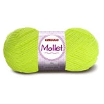Fio Circulo Mollet 200G Cor 780 Amarelo Neon