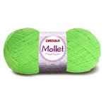 Fio Circulo Mollet 200G Cor 781 Verde Neon