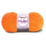 Fio Circulo Mollet 200G Cor 782 Laranja Neon