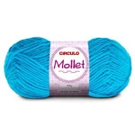 Fio Circulo Mollet 200G Cor 2194 Turquesa