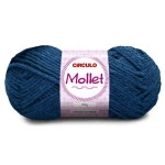 Fio Circulo Mollet 200G Cor 2770 Azul Classico