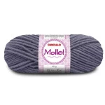 Fio Circulo Mollet 200G Cor 8098 Cinza Asfalto