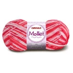 Fio Circulo Mollet 200G Cor 9202 Goiaba