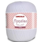 Linha Circulo Monalisa 100G Cor 8001 Branco