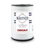 Fio Circulo Nautico 5Mm 500G C/208M Cor 8001 Branco