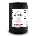 Fio Circulo Nautico 5Mm 500G C/208M Cor 8990 Preto