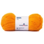 Fio Pingouin Nina 200G Cor 0210 - Mandarim