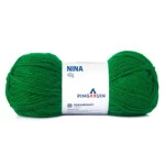 Fio Pingouin Nina 200G Cor 4648 - Verde Copa