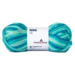 Fio Pingouin Nina 200G Cor 6699 - Bulgari Mix