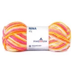 Fio Pingouin Nina 200G Cor 7028 - Pink Mix