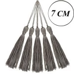 Pingente Imp. Nybc P-7Cm C/10 Cor 307 Cinza Escuro