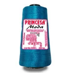 Fio Incomfio Princesa Moda C/500M Cor 3532 - Azul Pacifico