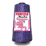 Fio Incomfio Princesa Moda C/500M Cor 3557 - Mescla Roxo