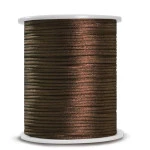 Cordao Circulo Rabo Rato Liso 1,0 50M Cor 601 Chocolate