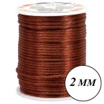Cordao Imp Nybc Rabo Rato 2Mm C/50M Cor 290 Havana