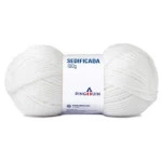 Fio Pingouin Sedificada 500G Cor 0002 - Branco