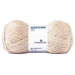 Fio Pingouin Sedificada 500G Cor 0703 - Sisal