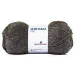 Fio Pingouin Sedificada 500G Cor 1875 - Cinza Melange