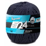 Barbante Supremo 24 Fios C/192M Cor 545 Azul Marinho