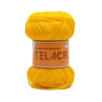 Fio Incomfio Telacril C/5X40G Cor 5518 - Amarelo Ouro