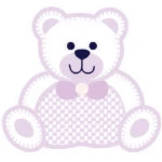 Aplique Visa Vs 0419/20/24/25 Urso Pqc/6 Cor 420 Rosa