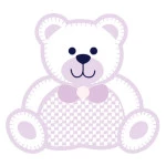 Aplique Visa Vs 0837/838 Urso Gd C/2 Cor 837 Rosa