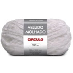 Fio Circulo Veludo Molhado 500G Cor 0010 Branco