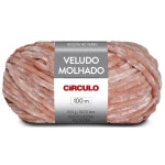 Fio Circulo Veludo Molhado 500G Cor 3113 Nectarina