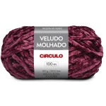 Fio Circulo Veludo Molhado 500G Cor 3794 Bordo 