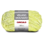 Fio Circulo Veludo Molhado 500G Cor 5372 Vaga-Lume