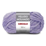 Fio Circulo Veludo Molhado 500G Cor 6570 Lavanda