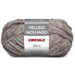 Fio Circulo Veludo Molhado 500G Cor 7026 Bege
