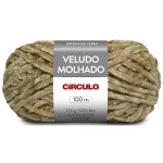 Fio Circulo Veludo Molhado 500G Cor 7453 Castanha