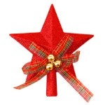 Ponteira Art Estrela Decor.20Cm Z5201 Cor Vermelho