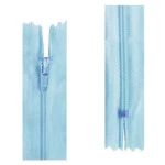 Ziper Imp Nylon Fixo Zc 18Cm C/10 Cor 177 - Azul Bebe