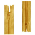 Ziper Imp Nylon Fixo Zc 20Cm C/10 Cor 110 - Amarelo Ouro