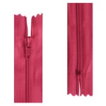 Ziper Imp Nylon Fixo Zc 20Cm C/10 Cor 140 - Rosa Medio