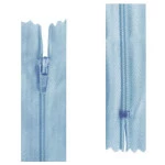 Ziper Imp Nylon Fixo Zc 20Cm C/10 Cor 182 - Azul Medio