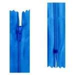 Ziper Imp Nylon Fixo Zc 20Cm C/10 Cor 207 - Azul Royal