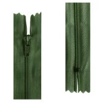 Ziper Imp Nylon Fixo Zc 20Cm C/10 Cor 260 - Verde Musgo