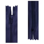 Ziper Imp Nylon Fixo Zc 20Cm C/10 Cor 318 - Azul Marinho