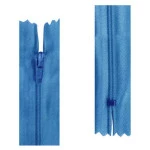 Ziper Imp Nylon Fixo Zc 20Cm C/10 Cor 550 - Azul Pavao