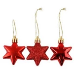 Enf.Art Estrela 4,5X5Cm Zc860 C/3 Cor Vermelho