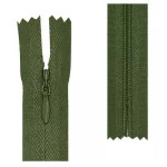 Ziper Imp Nylon Invisivel Zf 40 Cm C/10 Cor 260 - Verde Musgo