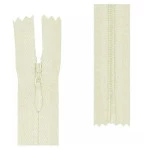 Ziper Imp Nylon Invisivel Zf 40 Cm C/10 Cor 296 - Natural 