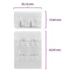 Extensor Terlizzi Ac001-Da160  Duploc/10 Cor 0001 Branco