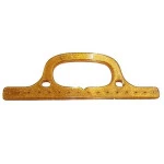 Alca Jowama Plastica B-1 Par Cor Ouro Glitter