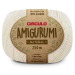 Linha Circulo Amigurumi 254M Cor 0020 Natural