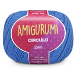 Linha Circulo Amigurumi 254M Cor 2500 Aqua