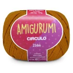Linha Circulo Amigurumi 254M Cor 4131 Dark Cheddar